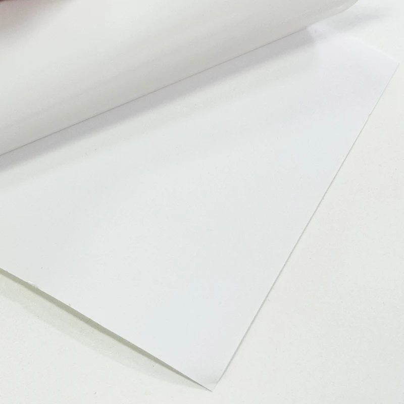 80Mic Ivory-White PVC Adhesive: Durable and Versatile 1