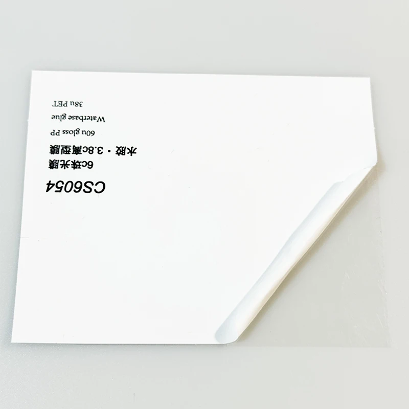 60Mic Gloss PP Release Liner Adhesive: Reliable & High-Performance 1