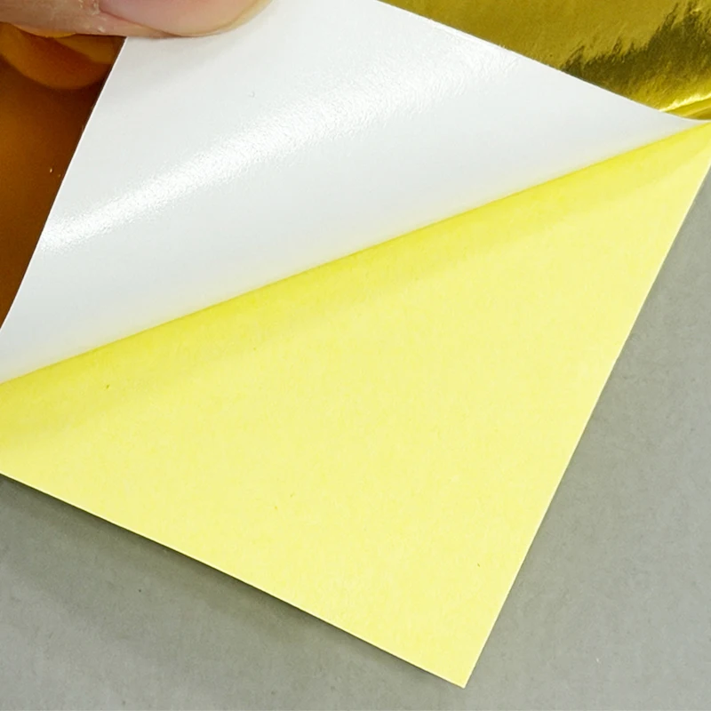 High-Quality Gold Aluminium Foil Paper Adhesive for Premium Packaging 1
