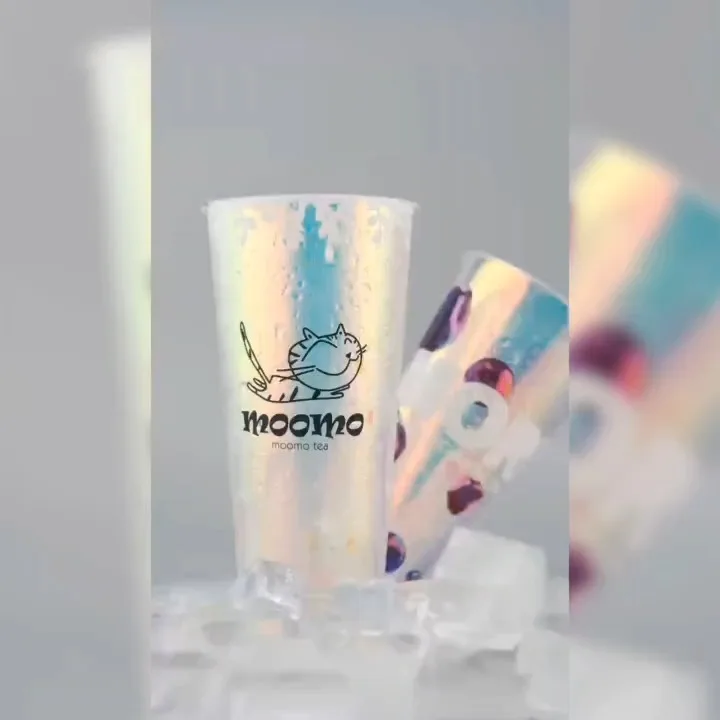 Étiquette de moule à injection holographique bopp en gros personnalisé iml 1