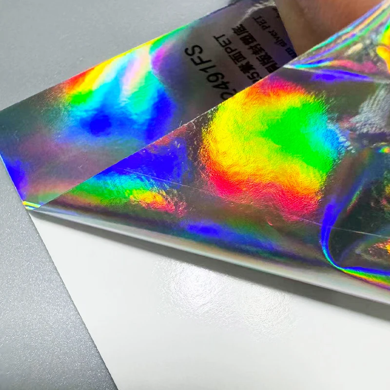 Hologram Silver PET: Stunning Visual Impact, Elevating Brand Appeal 1