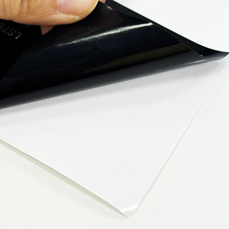 80Mic Black PVC: Premium black film for packaging 1