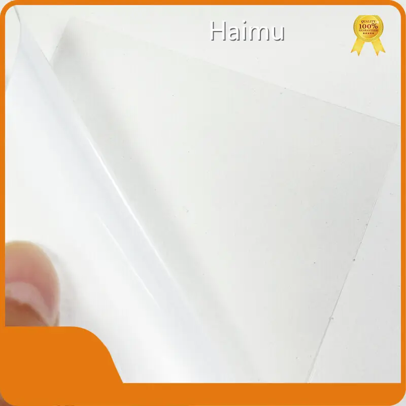 Adhesive PP/PE Film White Synthetic Paper Factory 1